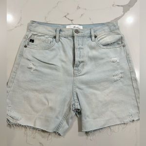KanCan Light Washed Shorts